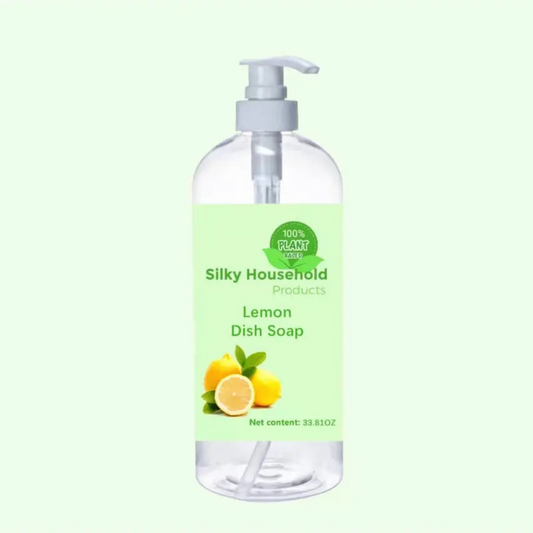 Lemon Dish Soap- Silky Household Products-Biodegradable