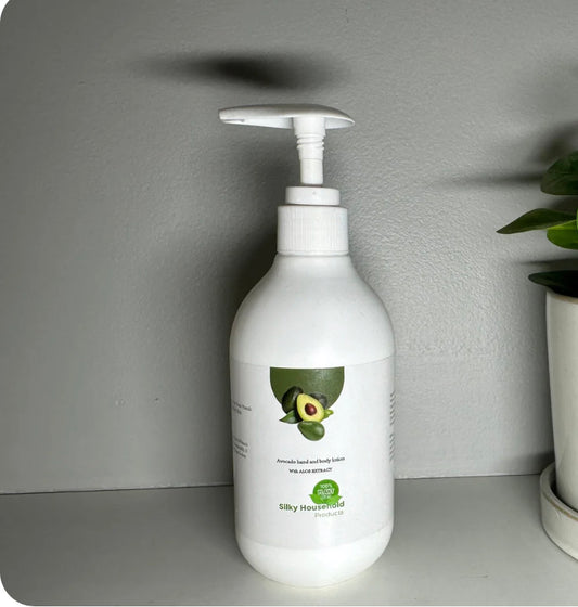 Avocado with Aloe Extract Lotion-Silky Household Products