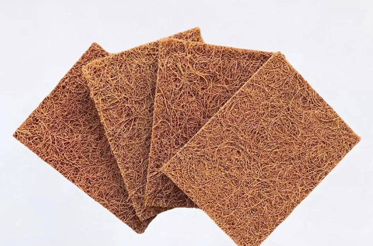 Coconut Scrubber-Silky Household Poducts- Biodegradable (3pack)
