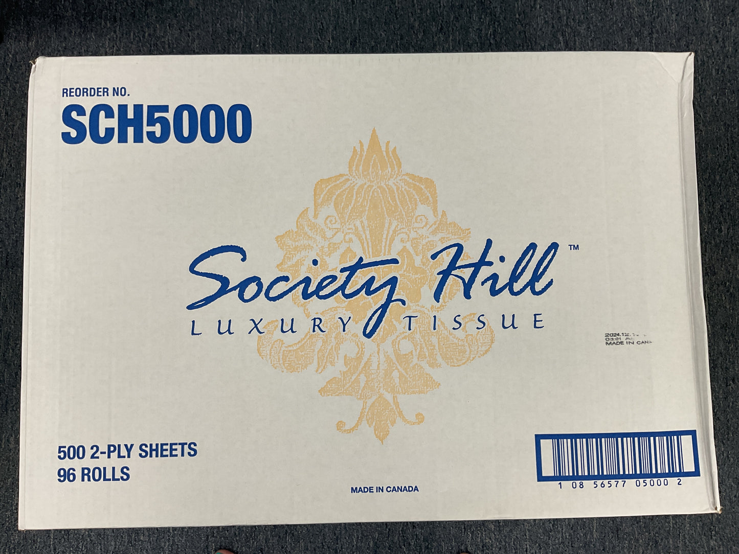 Society Hill Toilet Tissue (96 Rolls)