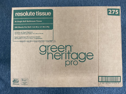 Green Heritage Toilet Tissue (96 Rolls)
